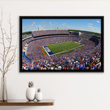 Buffalo Bills Stadium Framed Canvas Prints Highmark Stadium Wall Art American,Sport Stadium Art Prints, Fan Gift