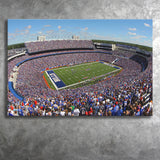 Buffalo Bills Stadium Canvas Prints Highmark Stadium Wall Art American,Sport Stadium Art Prints, Fan Gift, Wall Decor