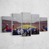 Buffalo Bills Wall Art Highmark Stadium Canvas Prints,Multi Panels,Sport Stadium Art Prints, Fan Gift