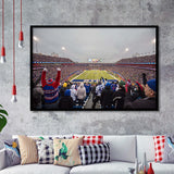 Buffalo Bills Wall Art Highmark Stadium Art Prints,Sport Stadium Art Prints, Fan Gift, Wall Decor