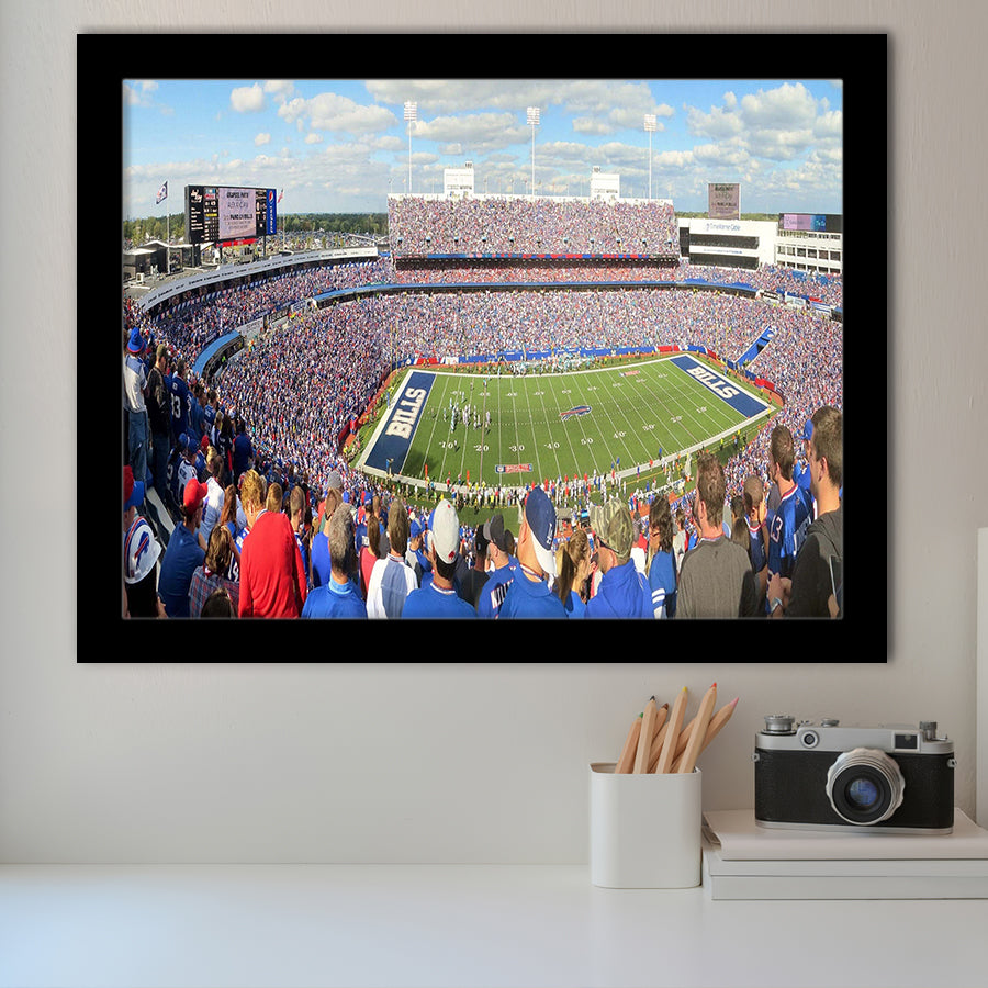 Buffalo Bills Wall Art Ralph Wilson Stadium Art Prints,Sport Stadium Art Prints, Fan Gift, Wall Decor