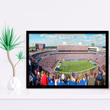 Buffalo Bills Wall Art Ralph Wilson Stadium Art Prints,Sport Stadium Art Prints, Fan Gift, Wall Decor