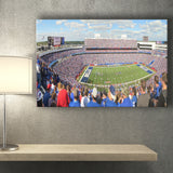 Buffalo Bills Wall Art Ralph Wilson Stadium Canvas Prints,Sport Stadium Art Prints, Fan Gift, Wall Decor