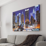 Buffalo New York City Skyline Canvas Wall Art - Canvas Prints, Prints for Sale, Canvas Painting, Canvas On Sale