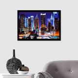 Buffalo New York City Skyline Framed Wall Art Prints - Framed Prints, Prints for Sale, Framed Art