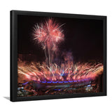 Bukit Jalil National Stadium, Stadium Canvas, Sport Art, Gift for him, Framed Art Prints Wall Art Decor, Framed Picture