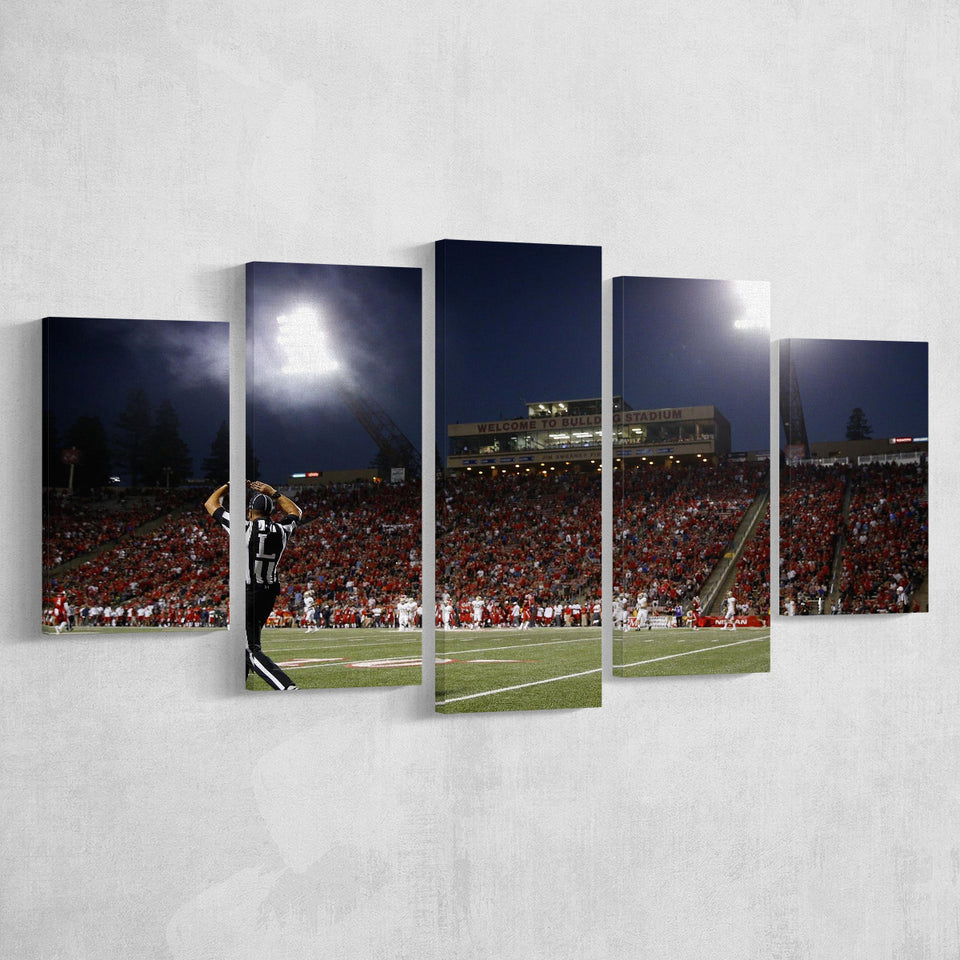 Bulldog Stadium, Stadium Canvas, Sport Art, Large Canvas, Multi Panels, Canvas Prints Wall Art Decor
