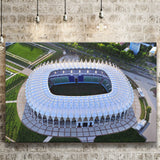 Bunyodkor Stadium, Stadium Canvas, Sport Art, Gift for him, Fan Gift, Canvas Prints Wall Art Decor