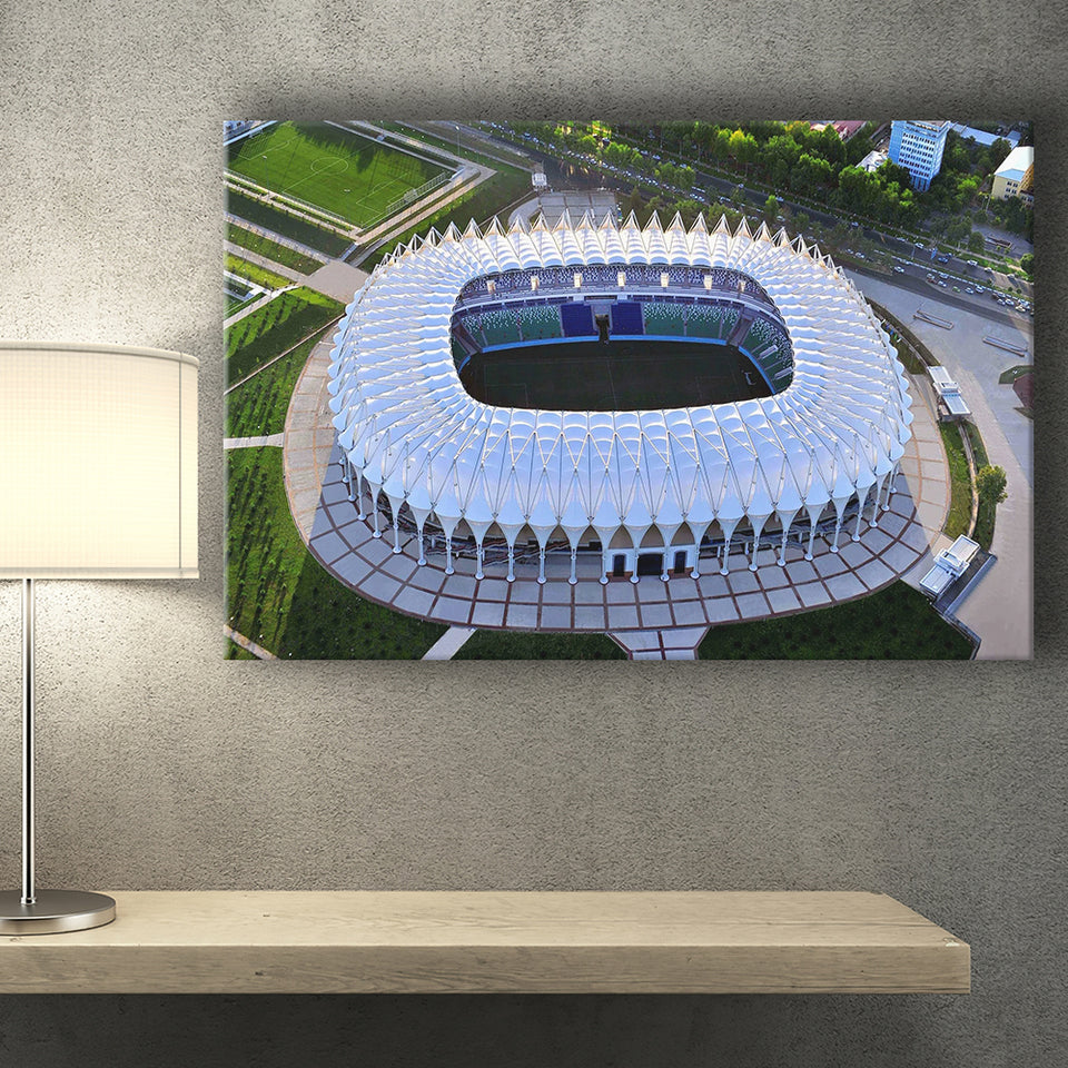 Bunyodkor Stadium, Stadium Canvas, Sport Art, Gift for him, Fan Gift, Canvas Prints Wall Art Decor
