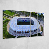 Bunyodkor Stadium, Stadium Canvas, Sport Art, Gift for him, Multi Panels B, Canvas Prints Wall Art Decor
