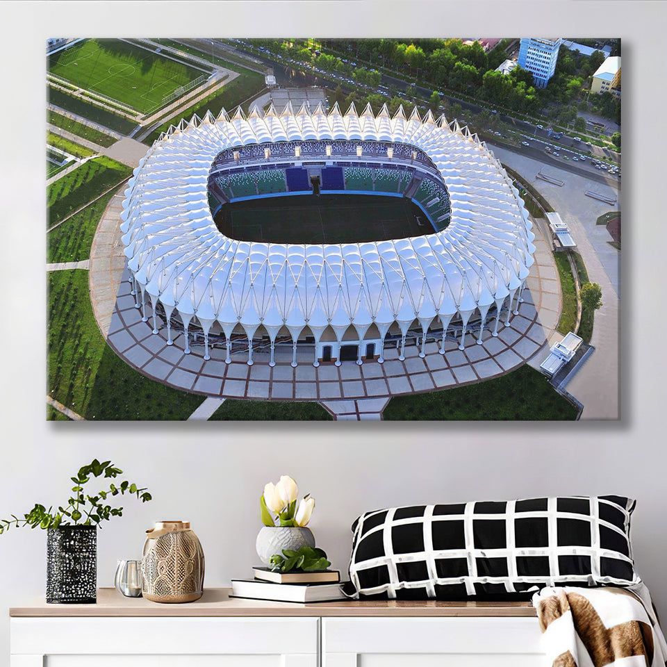Bunyodkor Stadium, Stadium Canvas, Sport Art, Gift for him, Fan Gift, Canvas Prints Wall Art Decor