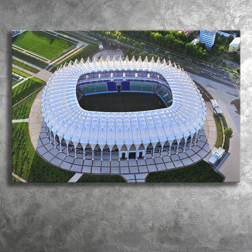 Bunyodkor Stadium, Stadium Canvas, Sport Art, Gift for him, Fan Gift, Canvas Prints Wall Art Decor