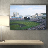 Busan Sajik Baseball Stadium, Stadium Canvas, Sport Art, Gift for him, Fan Gift, Canvas Prints Wall Art Decor