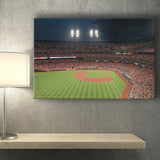 Busch Stadium, Stadium Canvas, Sport Art, Gift for him, Fan Gift, Canvas Prints Wall Art Decor