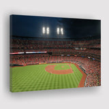 Busch Stadium, Stadium Canvas, Sport Art, Gift for him, Fan Gift, Canvas Prints Wall Art Decor