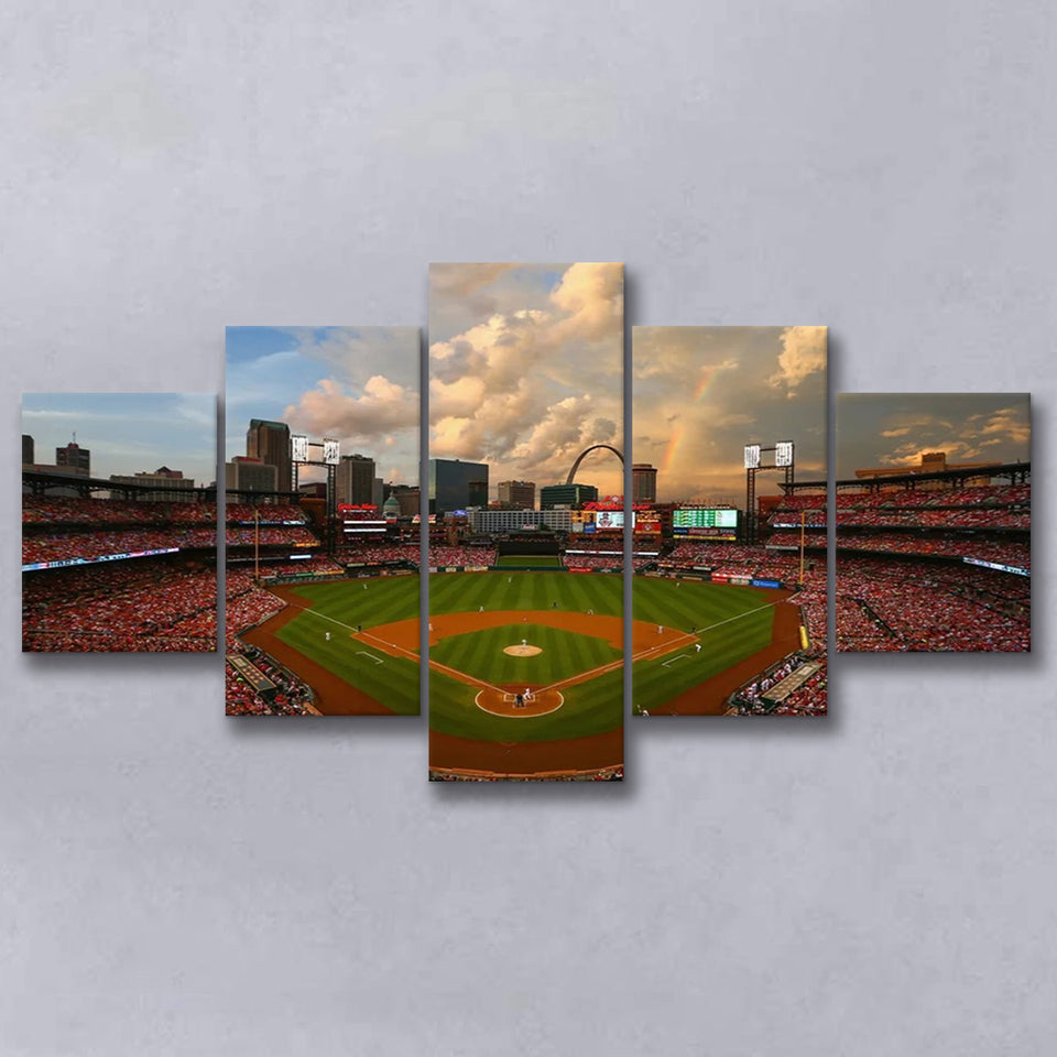 Busch Memorial Stadium, Stadium Canvas, Sport Art, Large Canvas, Multi Panels, Canvas Prints Wall Art Decor
