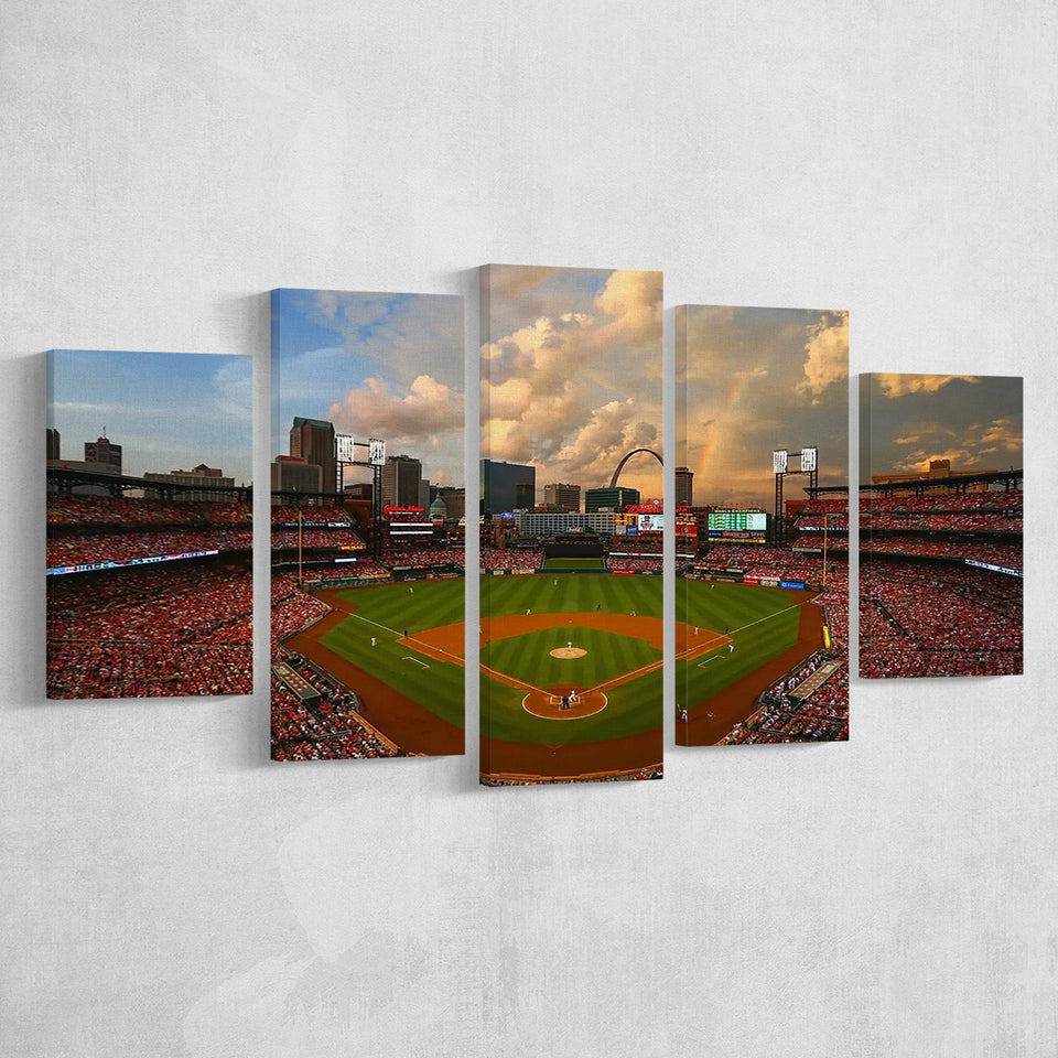 Busch Memorial Stadium, Stadium Canvas, Sport Art, Large Canvas, Multi Panels, Canvas Prints Wall Art Decor
