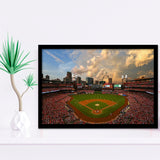 Busch Memorial Stadium, Stadium Canvas, Sport Art, Gift for him, Framed Art Prints Wall Art Decor, Framed Picture