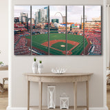 Busch Stadium Canvas Prints StLouis Cardinals Wall Art Baseball,Multi Panels B,Sport Stadium Art Prints, Fan Gift