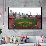 Busch Stadium Art Prints St Louis Cardinals Wall Art,Sport Stadium Art Prints, Fan Gift, Wall Decor