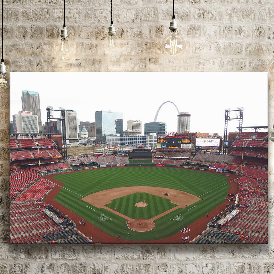 Busch Stadium Canvas Prints St Louis Cardinals Wall Art,Sport