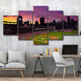 Busch Stadium St Louis Cardinals, Stadium Canvas, Sport Art, Large Canvas, Multi Panels, Canvas Prints Wall Art Decor