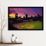 Busch Stadium St Louis Cardinals, Stadium Canvas, Sport Art, Gift for him, Framed Canvas Prints Wall Art Decor, Framed Picture