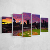 Busch Stadium St Louis Cardinals, Stadium Canvas, Sport Art, Large Canvas, Multi Panels, Canvas Prints Wall Art Decor
