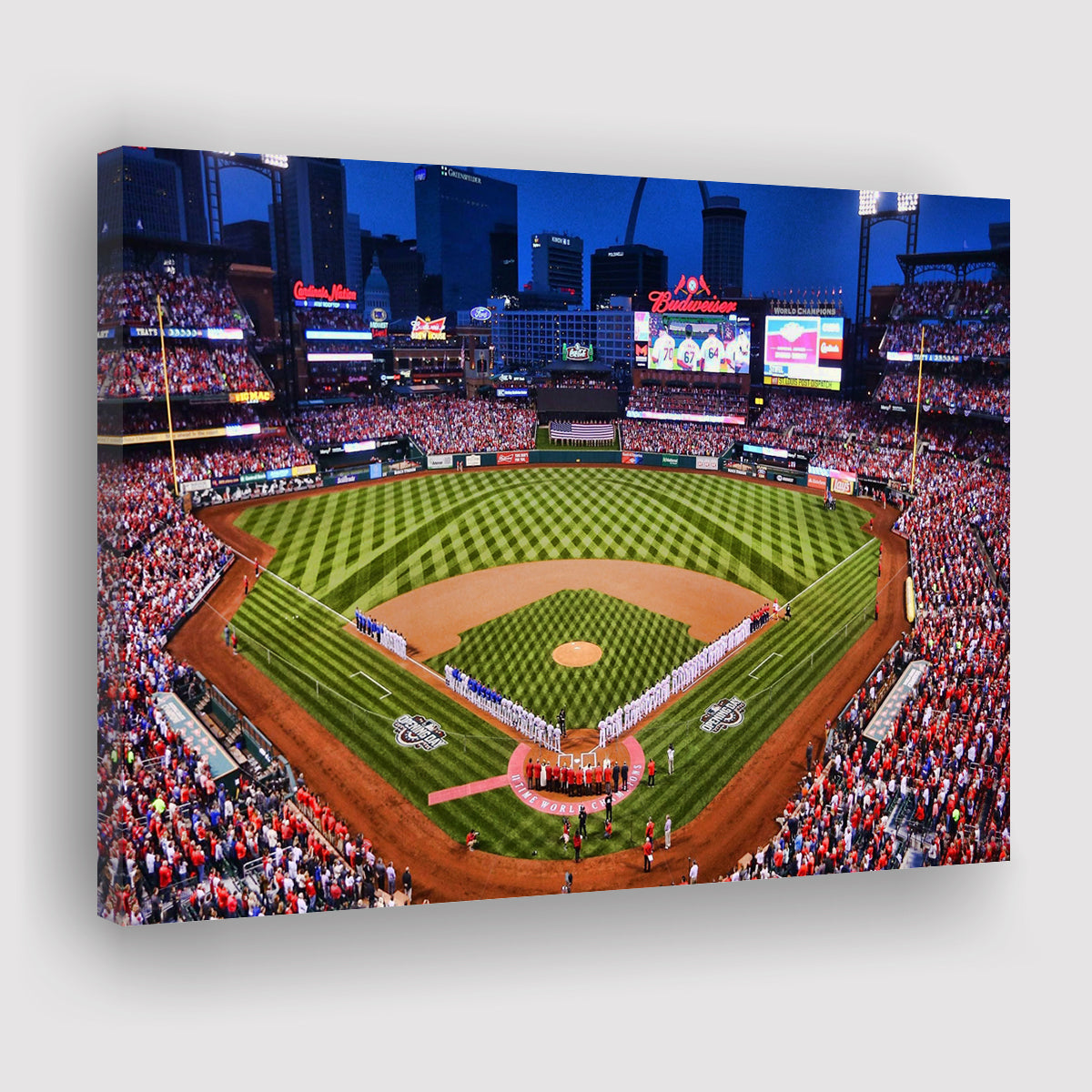 Busch Stadium, Baseball Park, St Louis Cardinals Stadium Canvas