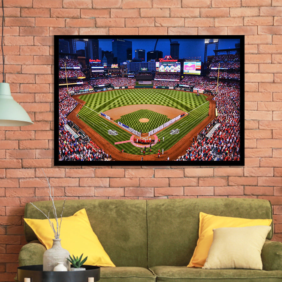 Busch Stadium, Baseball Park, St Louis Cardinals Stadium Art Prints Wall Decor - Painting Prints, Wall Art, Fan Gift, For Sale