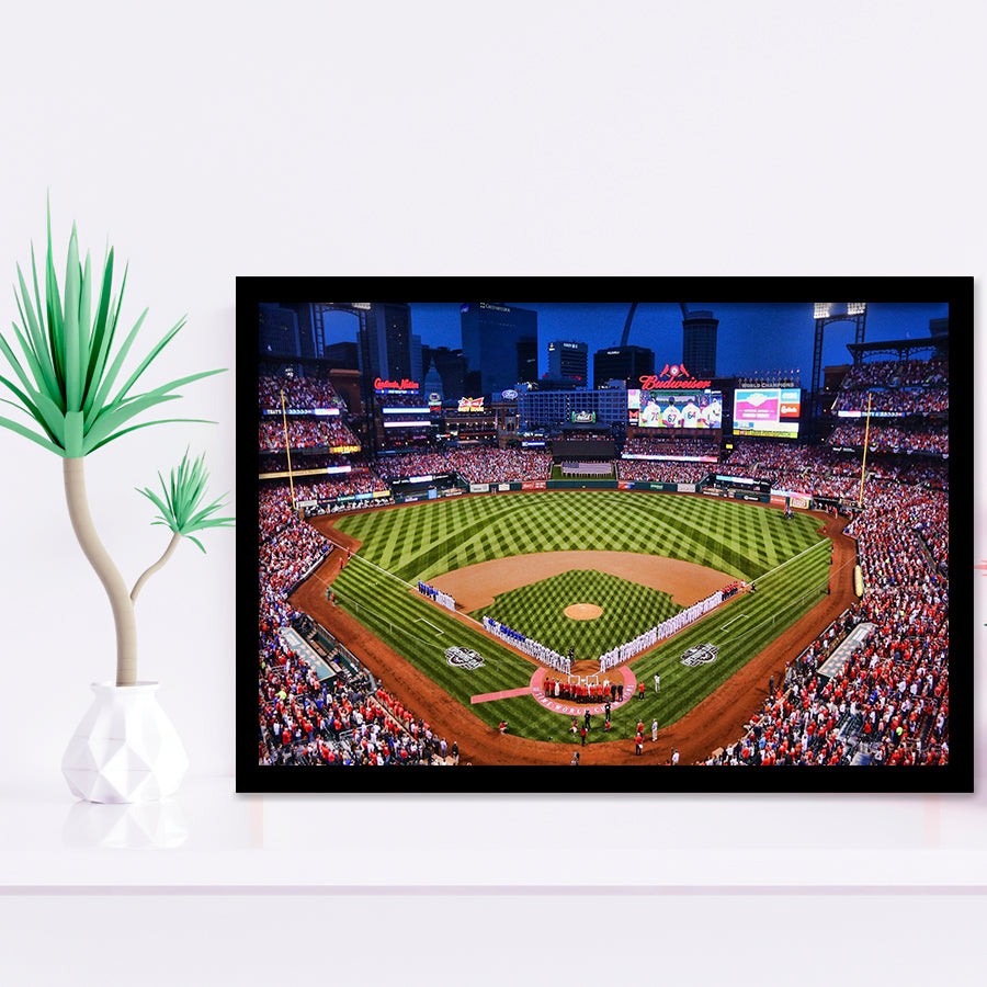 Busch Stadium, Baseball Park, St Louis Cardinals Stadium Art Prints Wall Decor - Painting Prints, Wall Art, Fan Gift, For Sale