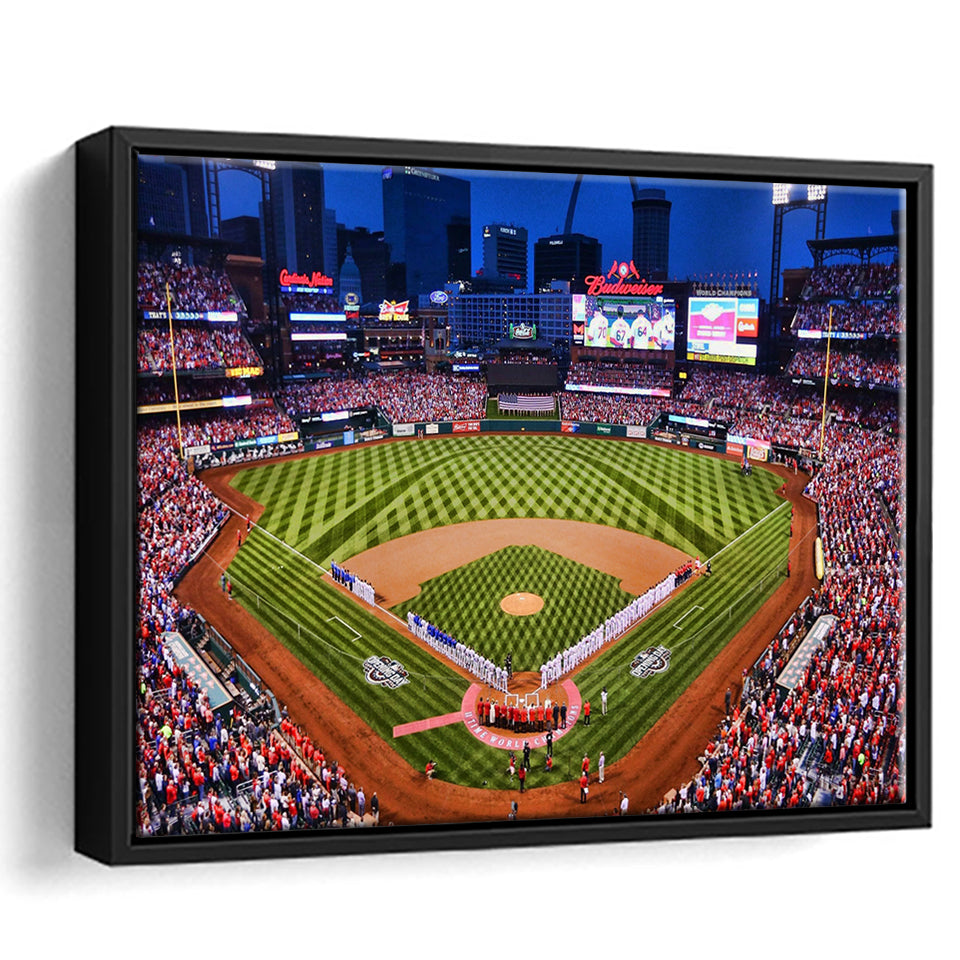St Louis Cardinals Busch Stadium Framed Print 