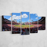 Busch Stadium in St Louis, Stadium Canvas, Sport Art, Large Canvas, Multi Panels, Canvas Prints Wall Art Decor