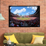 Busch Stadium in St Louis, Stadium Canvas, Sport Art, Gift for him, Framed Art Prints Wall Art Decor, Framed Picture