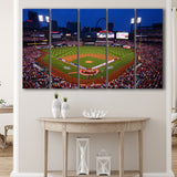 Busch stadium baseball park, Stadium Canvas, Sport Art, Gift for him, Multi Panels B, Canvas Prints Wall Art Decor