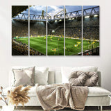 Bvb Borussia Dortmund Signal Iduna Park Stadium 5 Piece B Multi Panels Canvas Prints Wall Art - Painting Canvas,Wall Decor