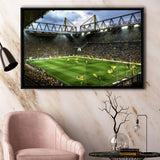 Bvb Borussia Dortmund Signal Iduna Park Stadium Framed Canvas Prints Wall Art - Painting Canvas,Framed Picture,Home Art Wall Decor