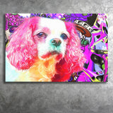 Cocker Spaniel Pop Art Canvas Prints Wall Art Decor - Painting Canvas, Home Decor, Art Print, Art For Sale