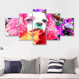 Cocker Spaniel Pop Art Canvas 5 Pieces Prints Wall Art Decor - Painting Canvas, Multi Panels, Canvas Print
