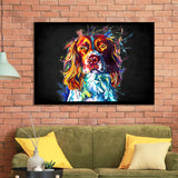 Cocker Spaniel Puppy Colorful Art Framed Art Print Wall Decor - Painting Art, Wall Art Decor, Framed Picture, Black Frame