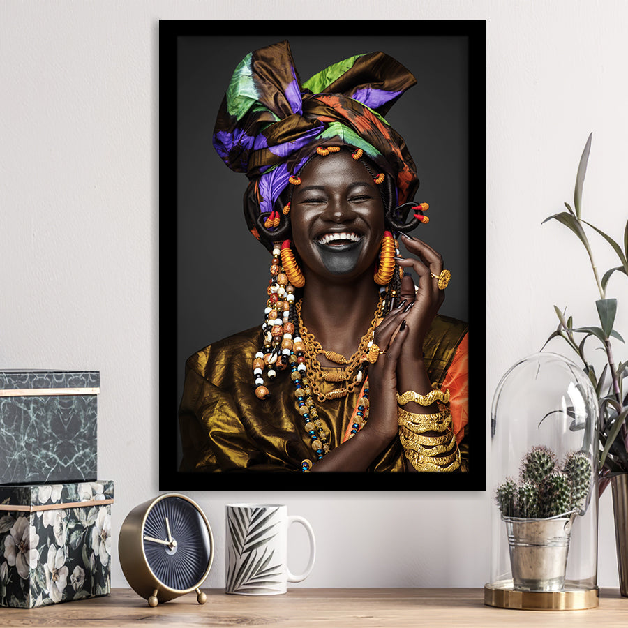Colorful Smile Framed Art Prints Wall Decor - Art Prints, Framed Picture,For Sale, Ready to hang