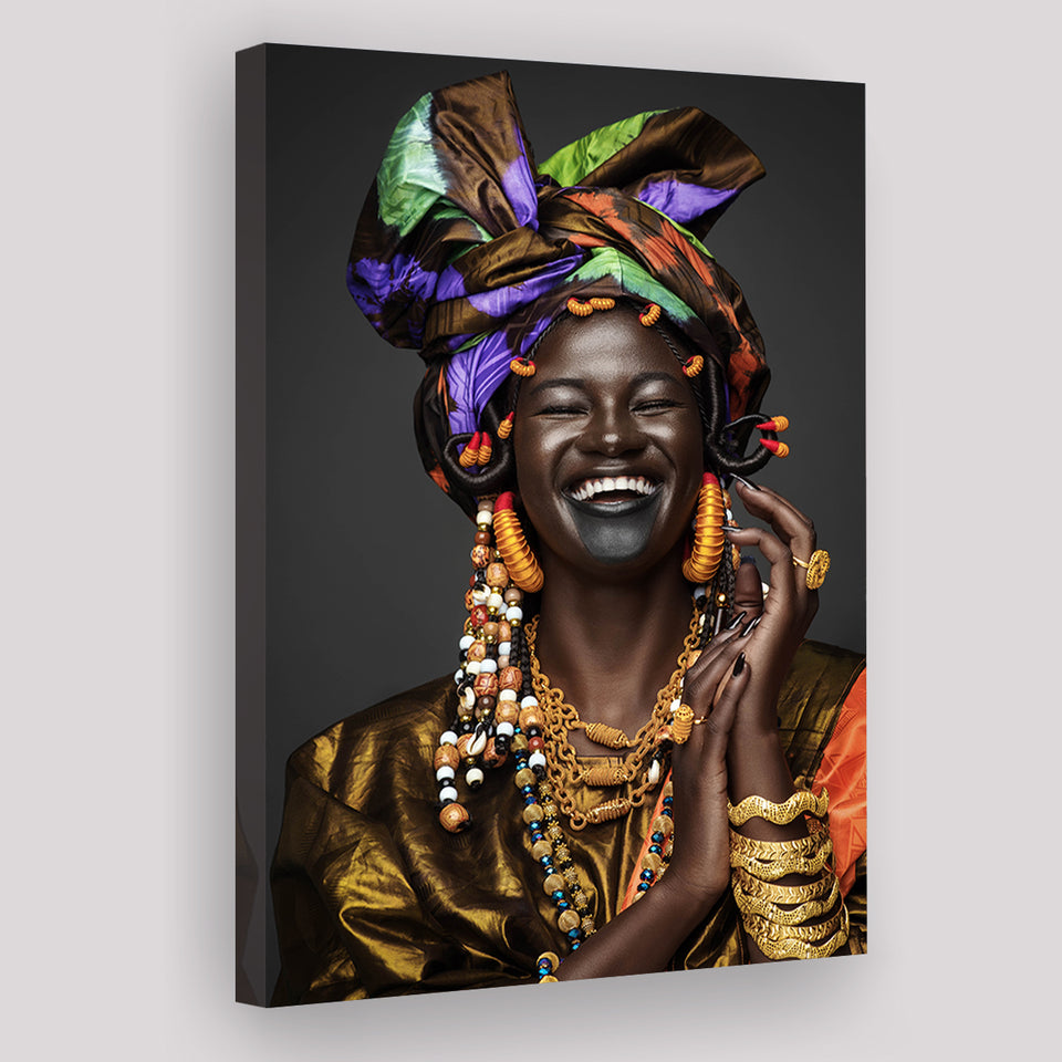 Colorful Smile Canvas Prints Wall Art Home Decor - Painting Canvas,Art Prints, Ready to hang