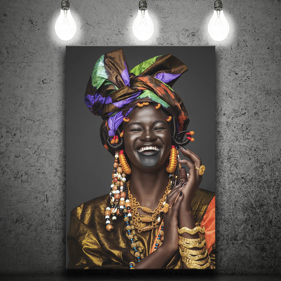 Colorful Smile Canvas Prints Wall Art Home Decor - Painting Canvas,Art Prints, Ready to hang