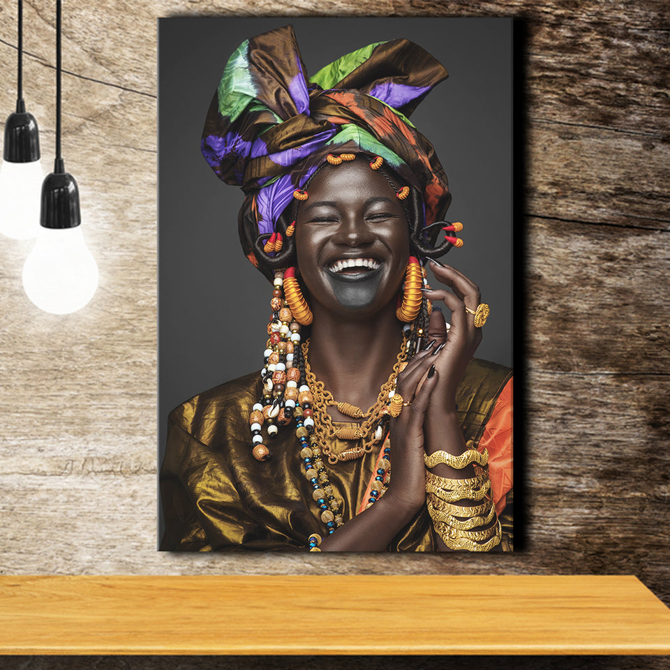 Colorful Smile Canvas Prints Wall Art Home Decor - Painting Canvas,Art Prints, Ready to hang