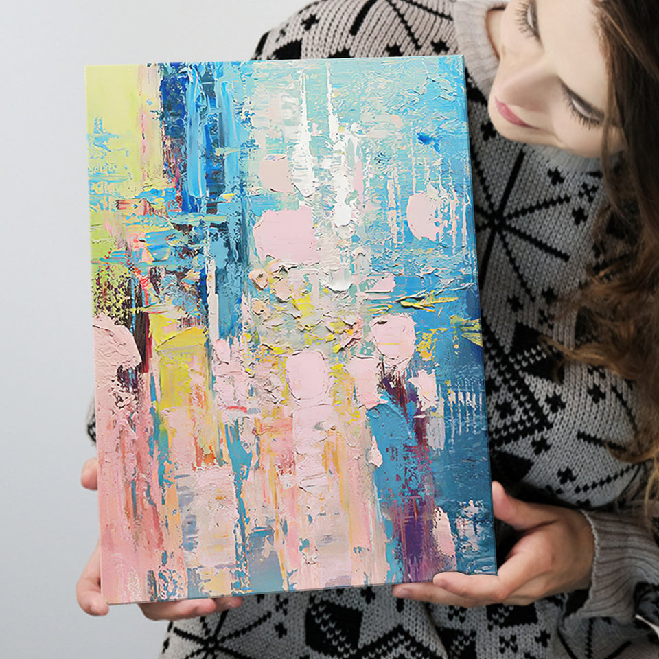Color Abstract Canvas Prints Wall Art - Painting Canvas, Wall Decor, Home Decor, Prints for Sale
