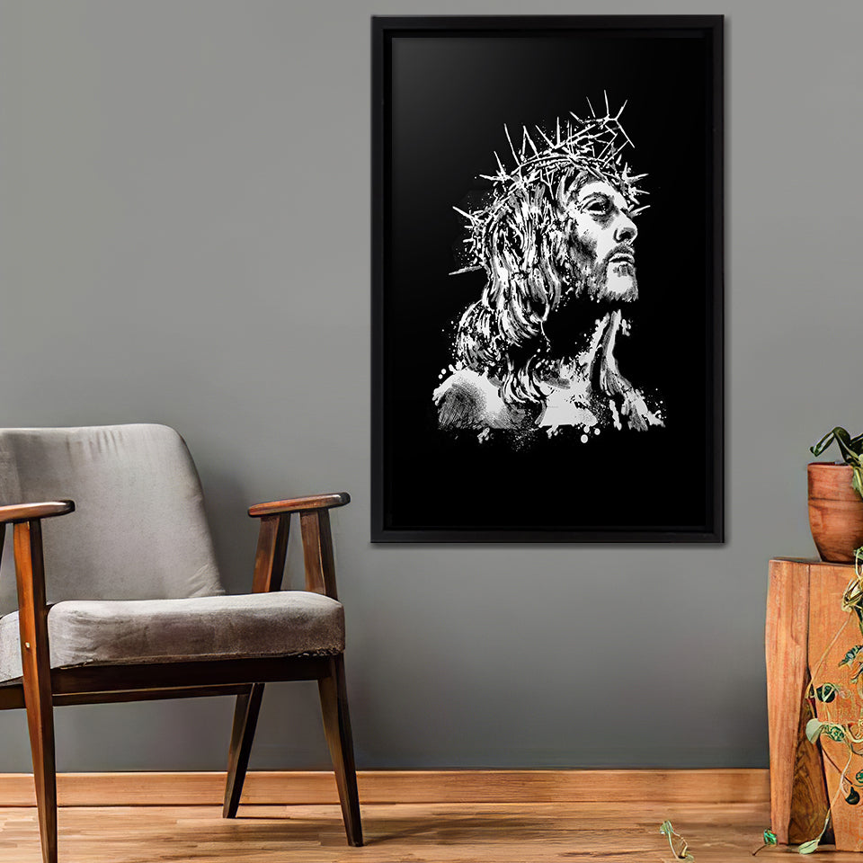 Crown of Thorns Canvas Wall Art