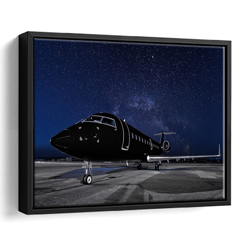 Currents Framed Canvas Prints Wall Art Home Decor - Painting Canvas, Black Frame, Framed Picture