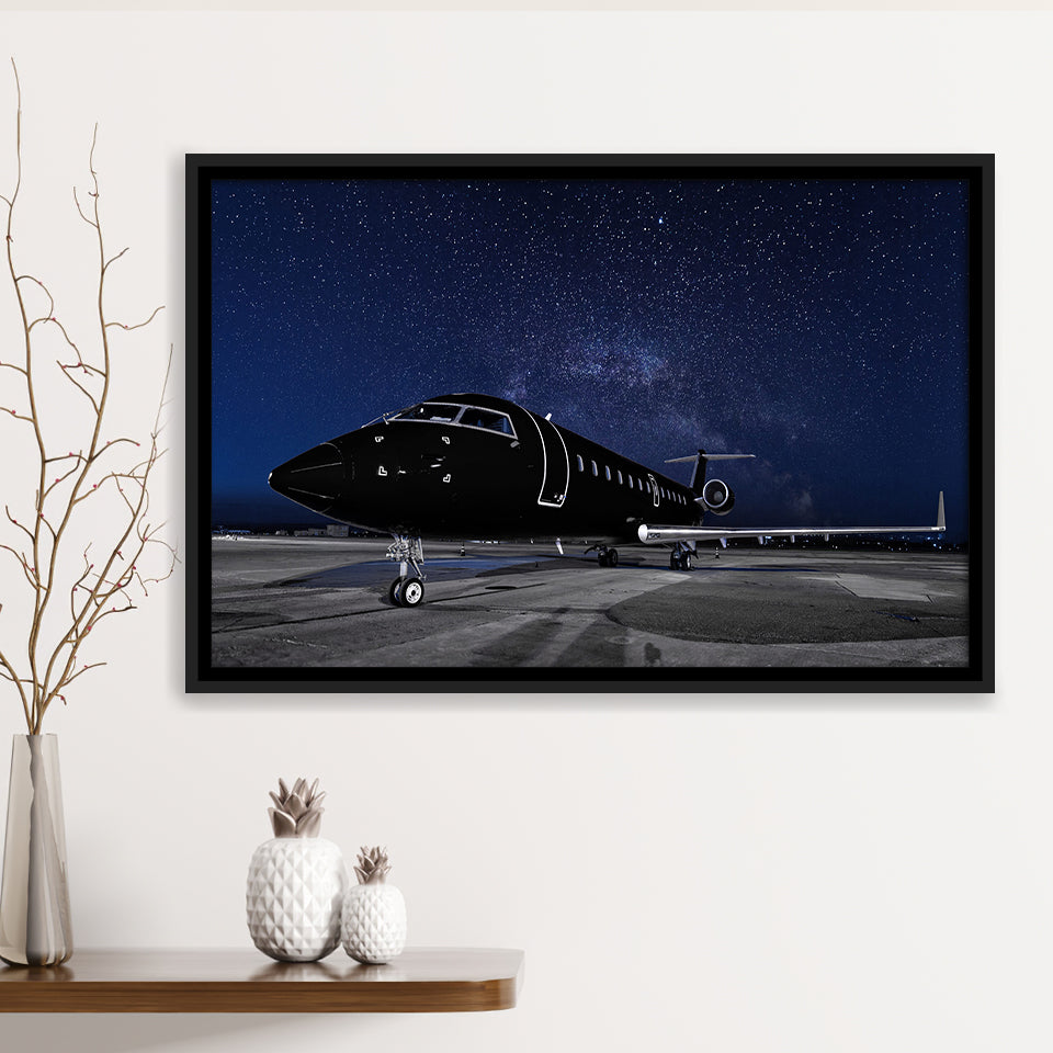 Currents Framed Canvas Prints Wall Art Home Decor - Painting Canvas, Black Frame, Framed Picture