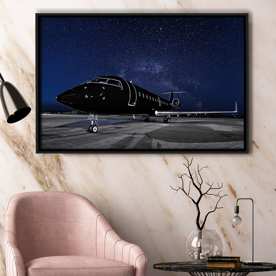 Currents Framed Canvas Prints Wall Art Home Decor - Painting Canvas, Black Frame, Framed Picture