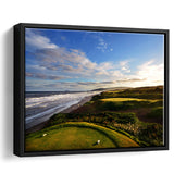 Cabot Links Golf Courses At Inverness, Nova Scotia, Canada, Golf Art Print, Framed Canvas Prints Wall Art Decor, Floating Frame